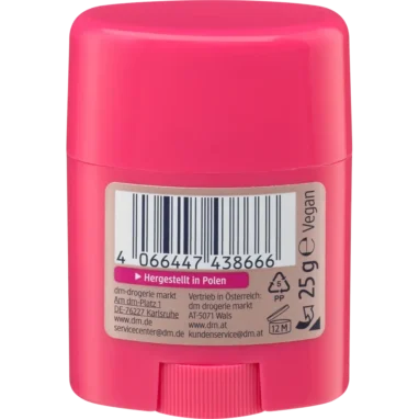 Balea Wax Styling Stick, 25 g Balea Wax Styling Stick, 25 g - Backside