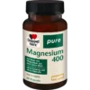 Doppelherz Pure Magnesium 400 front container with 60 vegan magnesium capsules derived from Dead Sea minerals