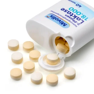 Lactase Tablets for Dairy Consumption Support