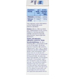 Mivolis Melatonin Spray, 25ml Melatonin spray dietary supplement for relaxation and nighttime routine ingredients