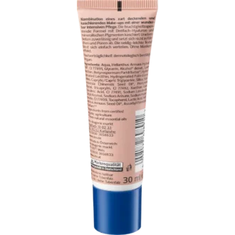 Alverde Hydro BB Creme Light, 30 ml - Backside
