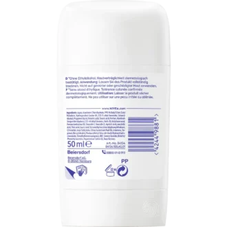 NIVEA Dry Comfort Deo Stick ingredients and usage instructions