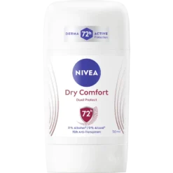 NIVEA Dry Comfort Deo Stick 50ml with avocado oil