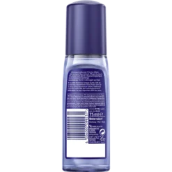 Back of NIVEA MEN Fresh Active Deodorant Pump Spray 75 ml showing ingredients and product information