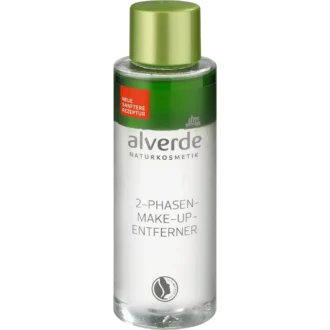 alverde 2-Phase Make-Up Remover – 100 ml – vegan dual-phase cleanser