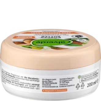 Alverde Body Butter Macadamia 200 ml jar