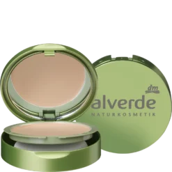 Alverde Compact Make-Up 030 Beige-Rose, 9 g