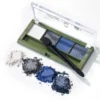 Alverde Eyeshadow Palette Quattro Denim Blue 99 - Detail