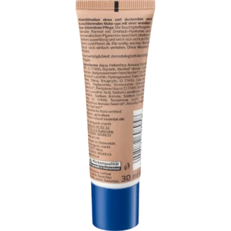Alverde Hydro BB Creme Medium, 30 ml - Backside
