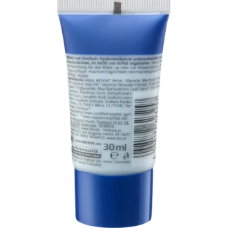 Alverde Hydro Primer with Triple Hyaluronic Acid, 30 ml - Backside