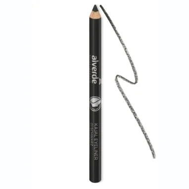 Alverde Kajal 01 Black, 1,1 g Alverde Kajal 01 Schwarz – close-up of creamy texture