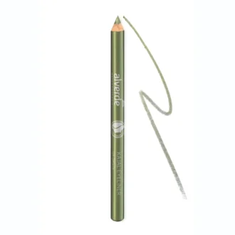 Alverde Kajal 04 Green – creamy texture close-up highlighting natural oils