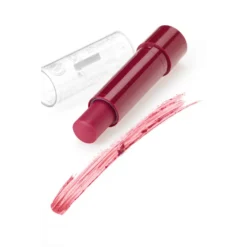 Alverde Lip Balm Cherry, 4,6 g Alverde Lip Balm Cherry – creamy lip texture close-up with oils