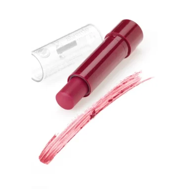 Alverde Lip Balm Cherry – creamy lip texture close-up with oils