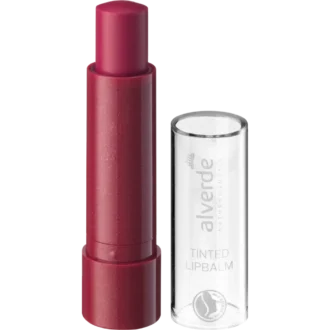 Alverde Cherry Tinted Lip Balm – 4.6 g – nourishing colored care