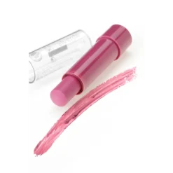 Alverde Raspberry Lip Balm – close-up of creamy texture with oils