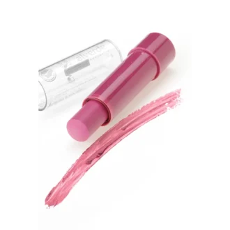 Alverde Raspberry Lip Balm – close-up of creamy texture with oils