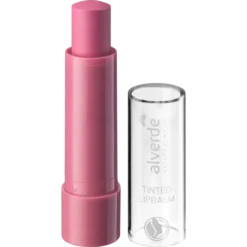 Alverde Raspberry Tinted Lip Balm – 4.6 g – nourishing tinted balm