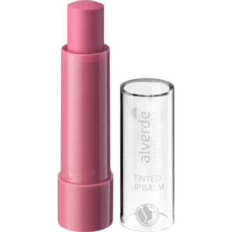 Alverde Raspberry Tinted Lip Balm – 4.6 g – nourishing tinted balm