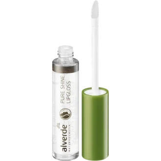 Alverde Lipgloss Pure Shine – 5 ml – silky gloss with natural oils