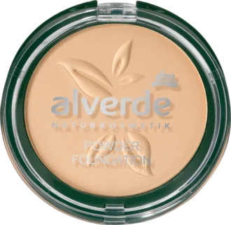 Alverde Powder Foundation 10 Soft Ivory, LSF 6, 10 g