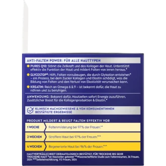 NIVEA Q10 Night Cream packaging back