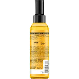 Schwarzkopf Gliss Heat Protection Oil Spray Oil Nutritive - ingredients and usage instructions