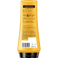 Schwarzkopf Gliss Oil Nutritive Conditioner, 250ml Schwarzkopf Gliss Oil Nutritive Conditioner label with ingredients and instructions