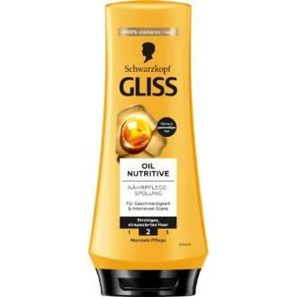 Schwarzkopf Gliss Oil Nutritive Conditioner 200 ml Bottle