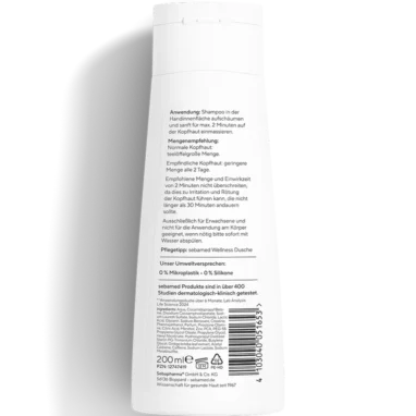 Sebamed Anti-Hairloss Shampoo, 200 ml Sebamed Anti-Hair Loss Shampoo ingredients and usage instructions
