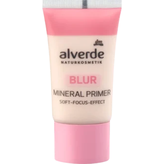alverde Mineral Face Primer front bottle view natural cosmetics