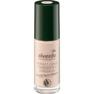 alverde NATURKOSMETIK Foundation & Concealer 05 Porcelain front view