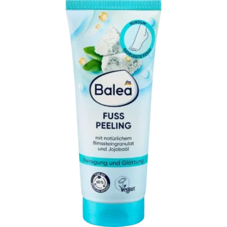 Balea Foot Peeling 100 ml front view – exfoliating foot treatment