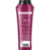 Schwarzkopf Gliss Colour Perfector Shampoo back label with ingredients & instructions