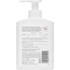 Back label of Sebamed Liquid Face & Body Wash showing ingredients and usage