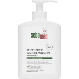 Sebamed Liquid Face & Body Wash 200 ml front view