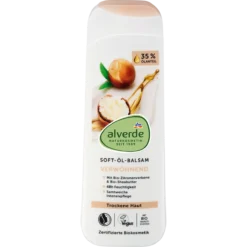 Alverde Soft Oil Balm with lemon verbena and shea butter for dry skin