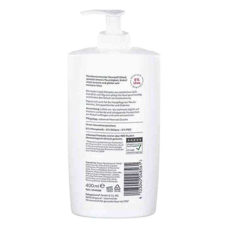 Sebamed Extreme Dry Skin Repair Lotion 5% Urea, Perfume-free, 400ml