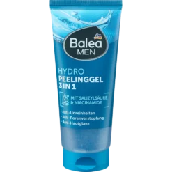 Balea MEN Hydro 3-in-1 Peeling Gel 100 ml front packaging men’s face care