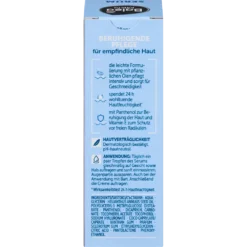 Balea MEN Serum Sensitive back label with ingredients and instruction