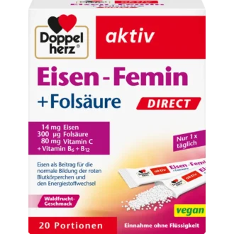 Doppelherz activ Iron-Femin DIRECT 20 sachets box