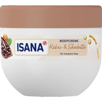 Isana Body Cream Shea & Cocoa, 500ml Front View