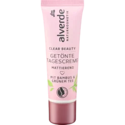 alverde NATURKOSMETIK Tinted Day Cream Clear Beauty front packaging