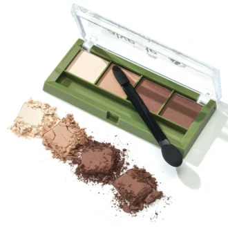 Alverde Eyeshadow Palette Quattro Chocolate 37 - Detail