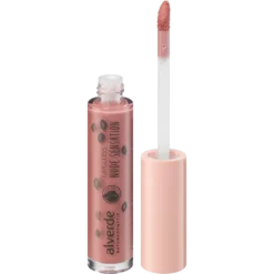 Alverde Lipgloss Nude Sensation 40 – 5 ml – subtle nude gloss with natural oils