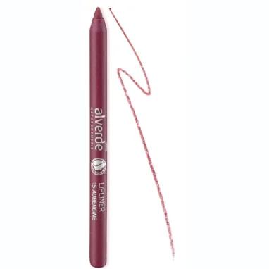 Alverde Lipliner 15 Aubergine – close-up of creamy texture