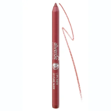 Alverde Lipliner 20 Pure Nude – close-up of creamy texture