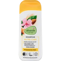 alverde Nutri Care Shampoo for damaged hair 200 ml