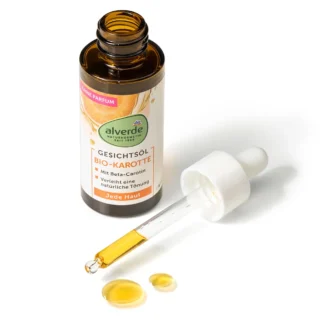Alverde Organic Carrot Face Oil, 30ml - Detail