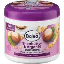 Amazing Balea Body Cream with Shea Butter and Argan Oil
